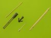 Master AM-48-126 Mi-24 (Hind D/E) - JakB-12.7 machine gun barrel and DUAS probe (metal and resin parts) 1:48